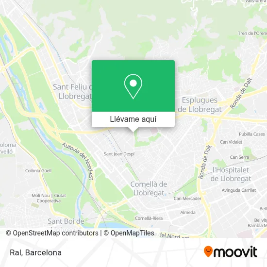 Mapa Ral