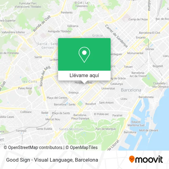 Mapa Good Sign - Visual Language
