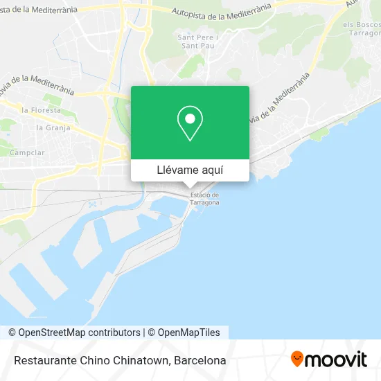 Mapa Restaurante Chino Chinatown