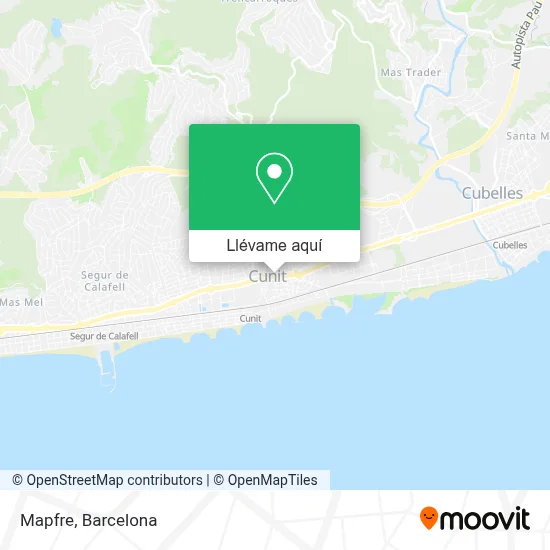 Mapa Mapfre