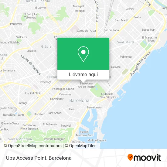 Mapa Ups Access Point
