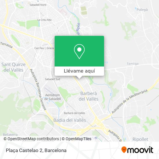 Mapa Plaça Castelao 2