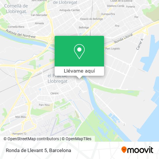Mapa Ronda de Llevant 5