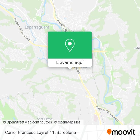 Mapa Carrer Francesc Layret 11