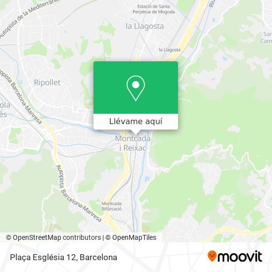 Mapa Plaça Església 12