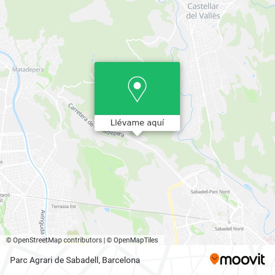 Mapa Parc Agrari de Sabadell