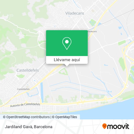 Mapa Jardiland Gavà