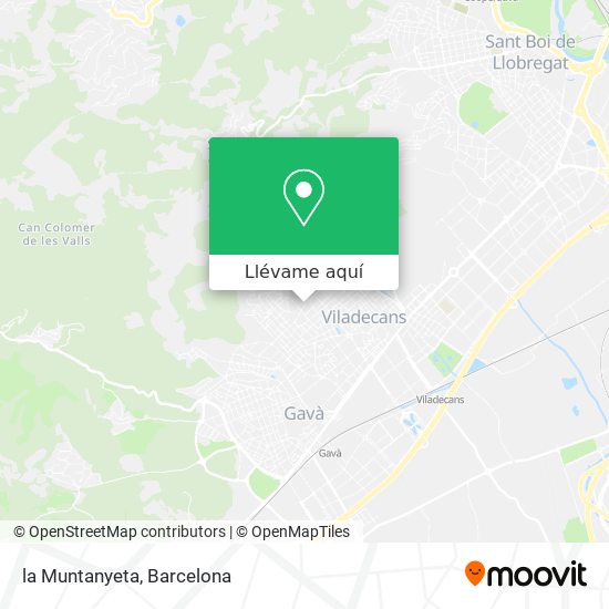 Mapa la Muntanyeta