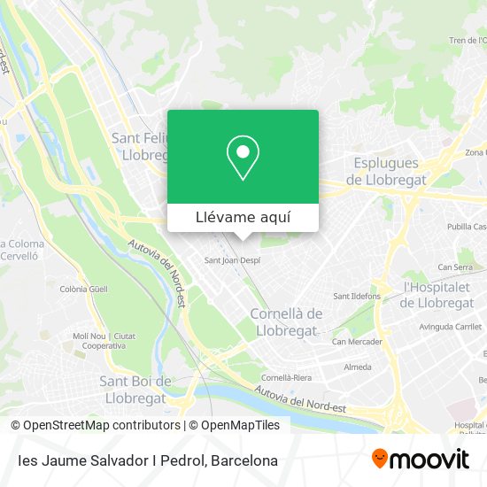 Mapa Ies Jaume Salvador I Pedrol