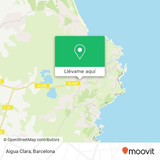 Mapa Aigua Clara