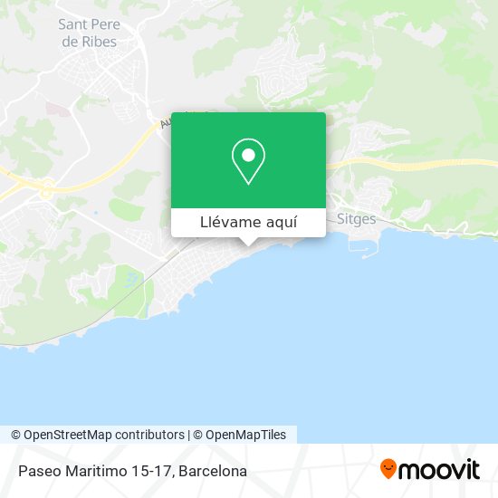 Mapa Paseo Maritimo 15-17