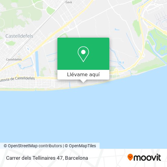 Mapa Carrer dels Tellinaires 47