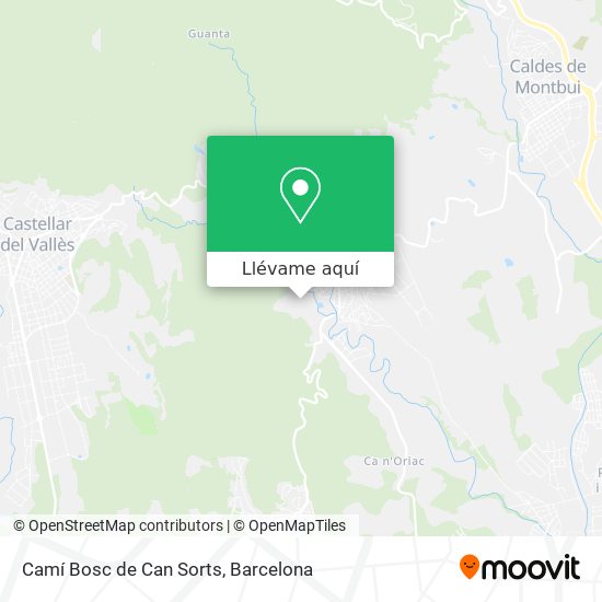 Mapa Camí Bosc de Can Sorts