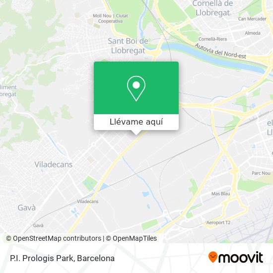 Mapa P.I. Prologis Park