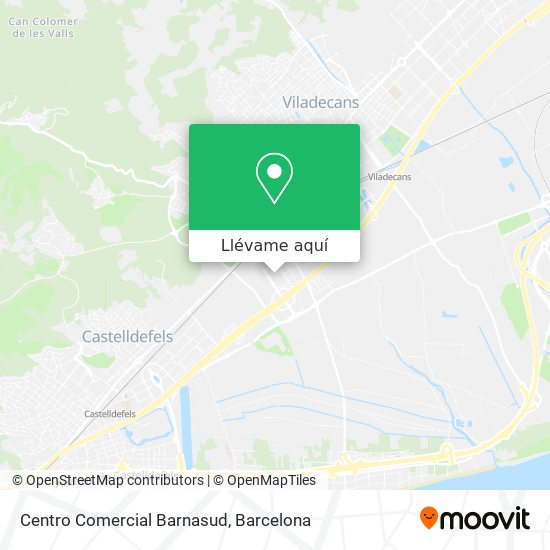 Mapa Centro Comercial Barnasud