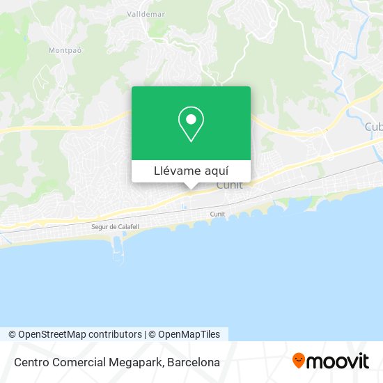 Mapa Centro Comercial Megapark