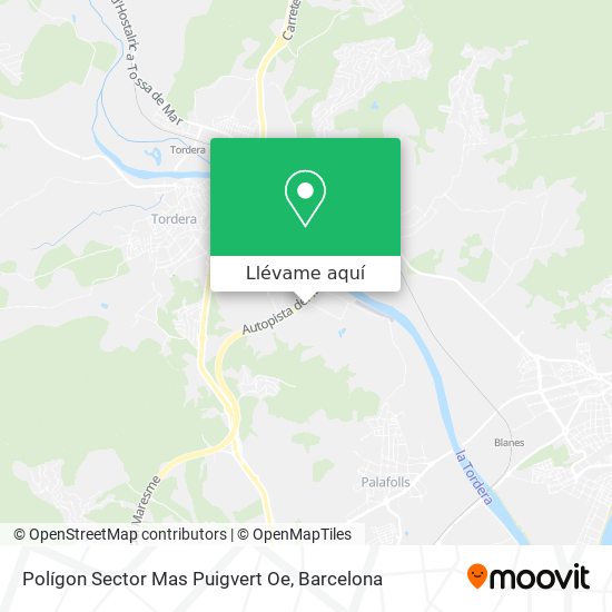 Mapa Polígon Sector Mas Puigvert Oe