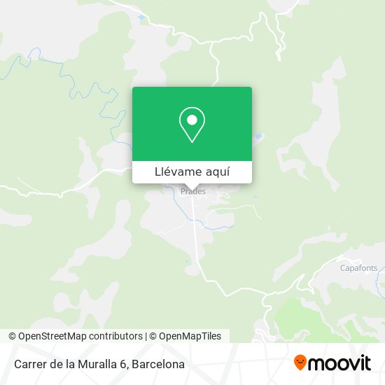 Mapa Carrer de la Muralla 6