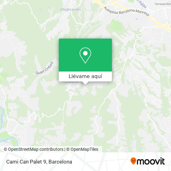 Mapa Cami Can Palet 9