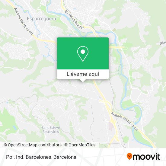 Mapa Pol. Ind. Barcelones