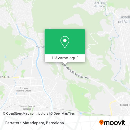 Mapa Carretera Matadepera
