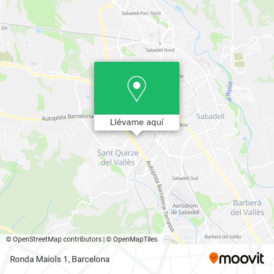 Mapa Ronda Maiols 1