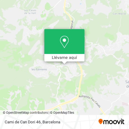 Mapa Cami de Can Dori 46