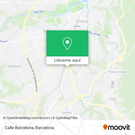 Mapa Calle Barcelona