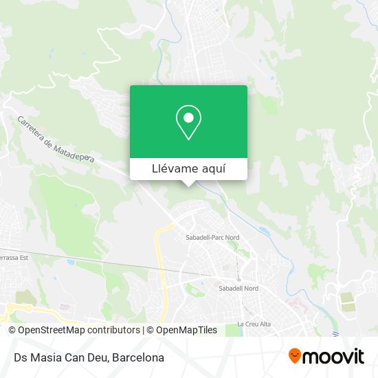 Mapa Ds Masia Can Deu