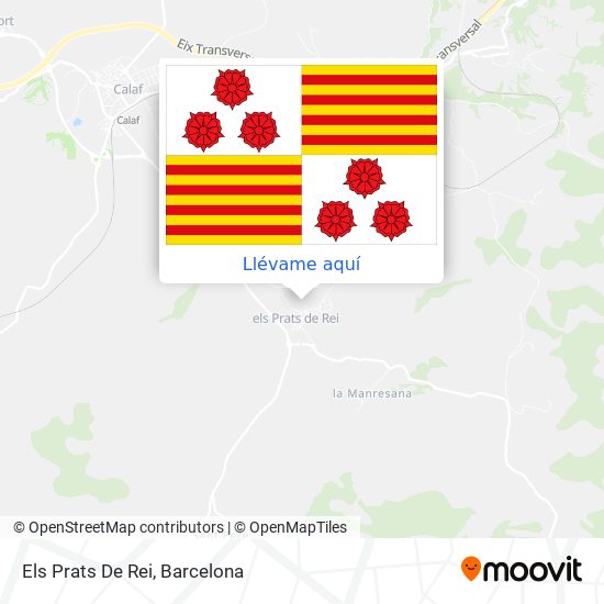 Mapa Els Prats De Rei