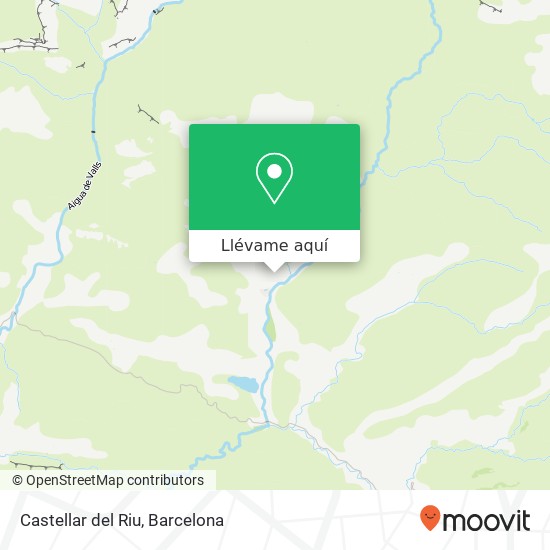 Mapa Castellar del Riu