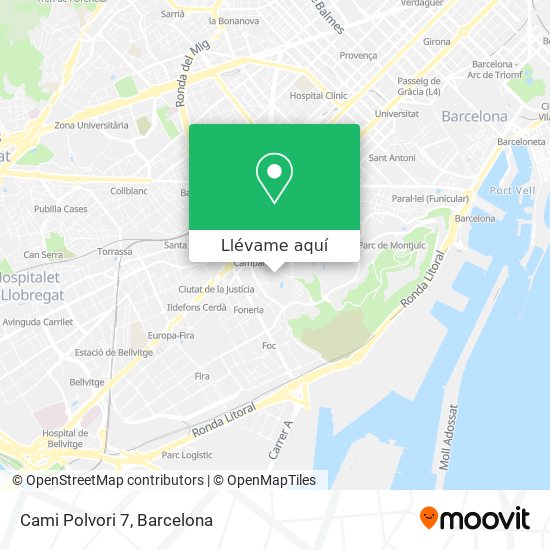 Mapa Cami Polvori 7