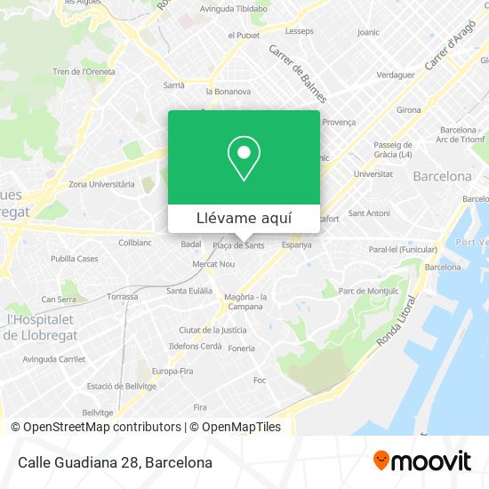 Mapa Calle Guadiana 28