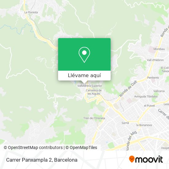 Mapa Carrer Panxampla 2