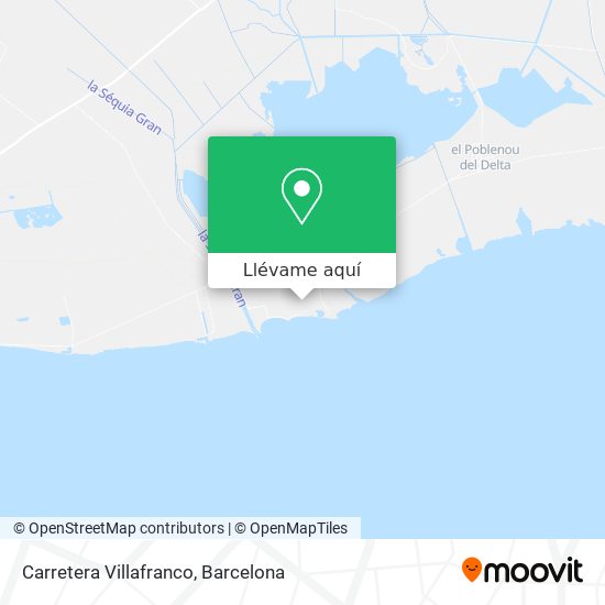 Mapa Carretera Villafranco