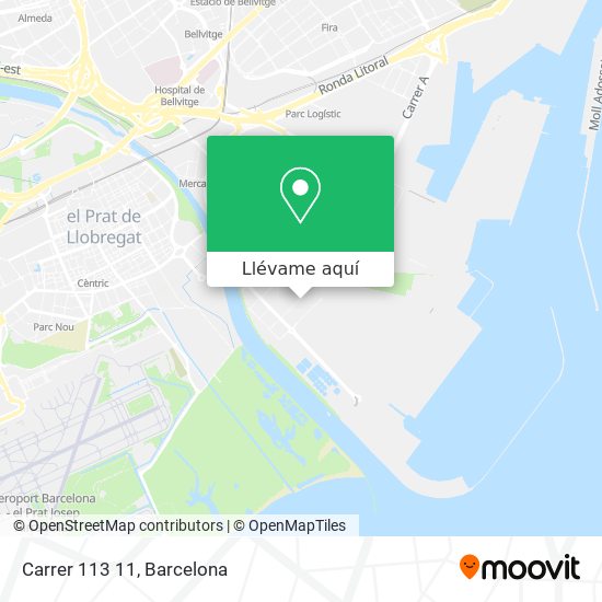 Mapa Carrer 113 11