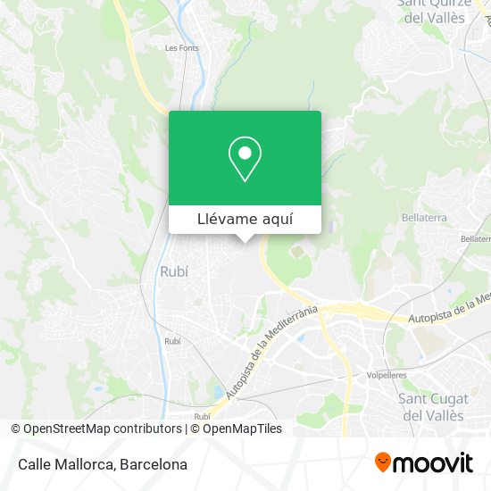 Mapa Calle Mallorca