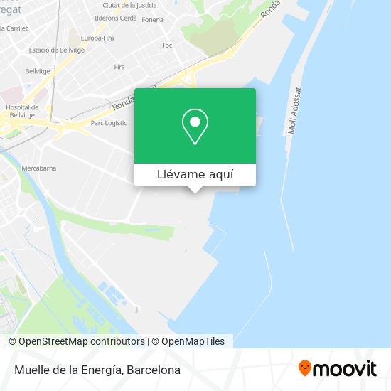 Mapa Muelle de la Energía