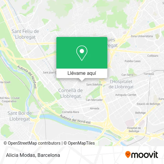 Mapa Alicia Modas