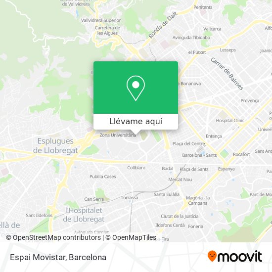 Mapa Espai Movistar