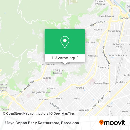 Mapa Maya Copán Bar y Restaurante