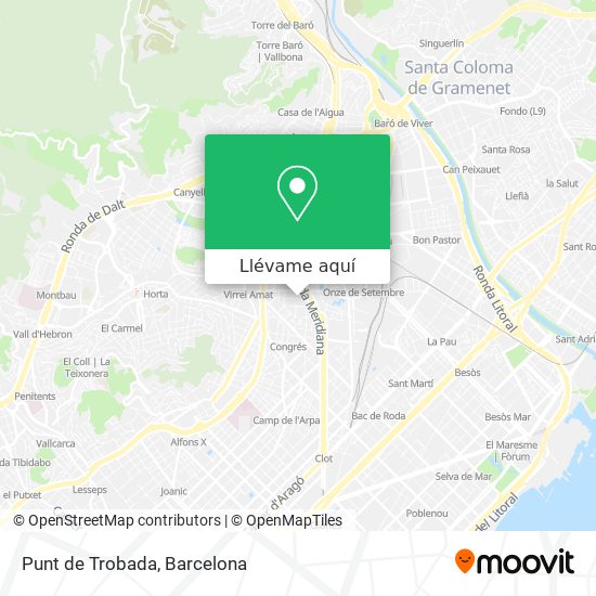 Mapa Punt de Trobada