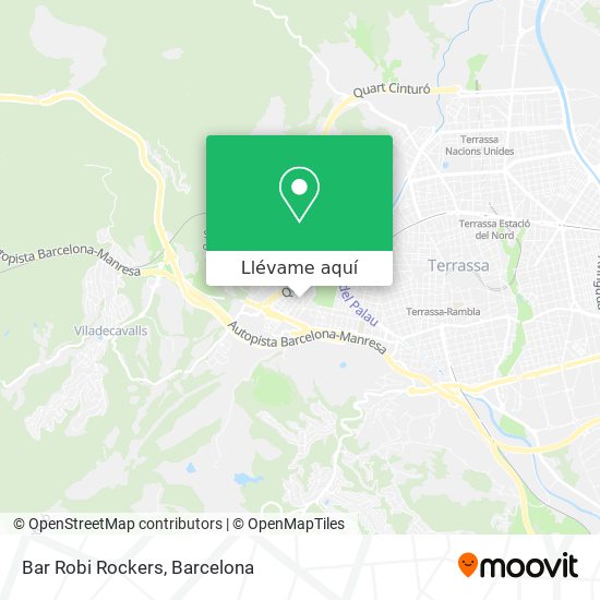 Mapa Bar Robi Rockers