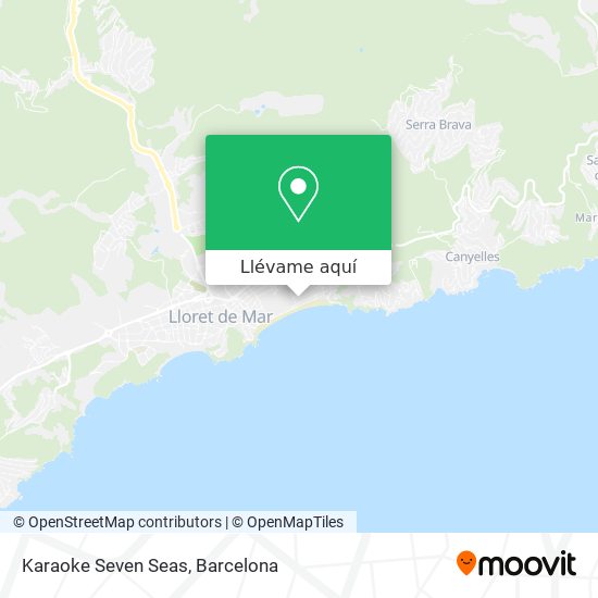 Mapa Karaoke Seven Seas