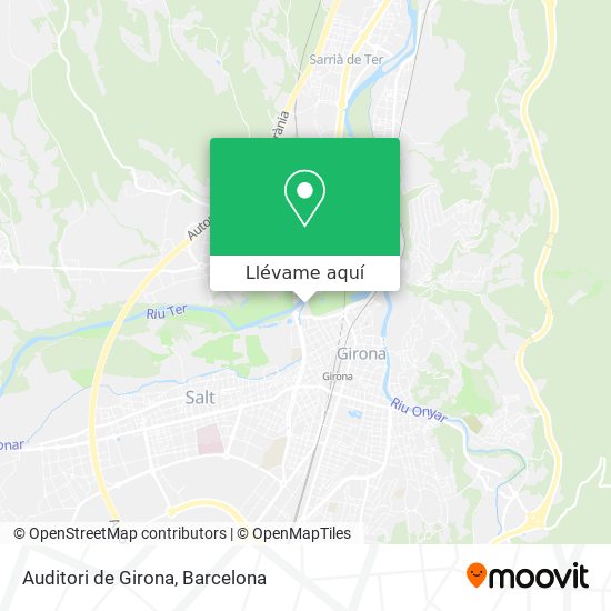 Mapa Auditori de Girona