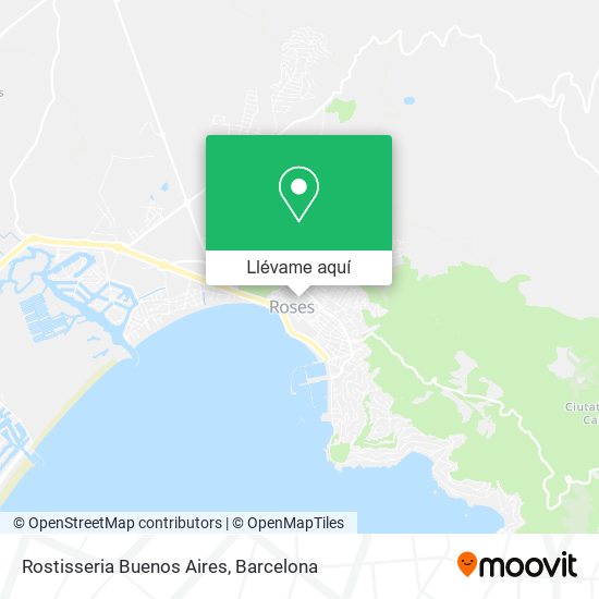Mapa Rostisseria Buenos Aires