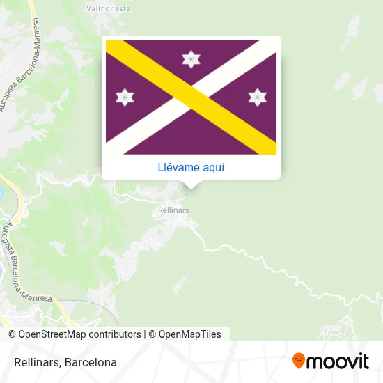 Mapa Rellinars