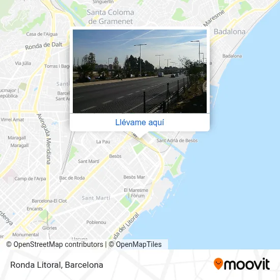 Mapa Ronda Litoral