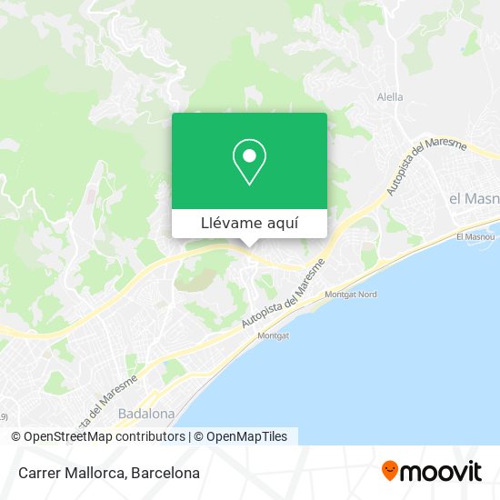 Mapa Carrer Mallorca