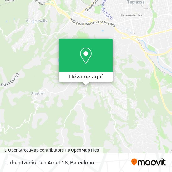 Mapa Urbanitzacio Can Amat 18